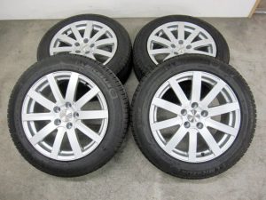  ミシュラン スタッドレスタイヤ 225/55R17  AGAアルミホイール 4本