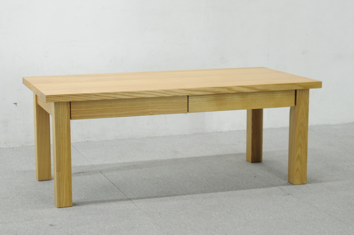 茅ヶ崎市にて無印良品 木製ローテーブル を出張買取しました