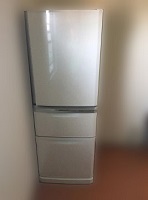 八王子市にて 三菱 冷凍冷蔵庫 MR-C34Z-W1 を買取ました