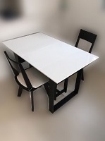 ニトリ ベンチダイニングテーブル D4 1200×750