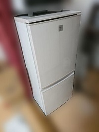 国立市にて シャープ 冷蔵庫 SJ-PD14A-C を買取しました