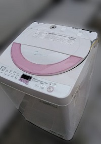 座間市にて シャープ 洗濯機 ES-GE60N を出張買取しました