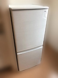 昭島市にて シャープ 冷蔵庫 SJ-D14D を出張買取しました