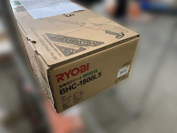 八王子市にて RYOBI コードレス クリーナー BHC-1800L5 を店頭買取しました