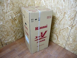 相模原市にて リンナイ ガス給湯器 RUX-VS2016W-E を店頭買取しました