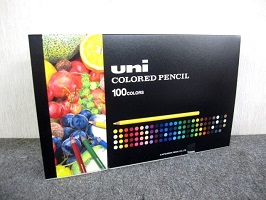 香川県在住のお客様より uni 色鉛筆 COLORED PENCIL 100色 を宅配買取しました