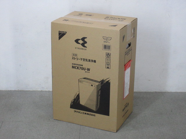 DAIKIN MCK70U-W 加湿ストリーマ空気清浄機 ホワイト