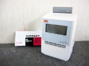 MAX タイムレコーダー ER-110S5W