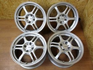 ポテンザ ホイール 16×7J+42 PCD100 インセット42 4穴 4本セット