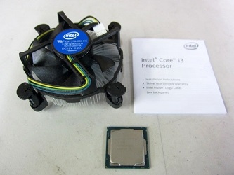 八王子市にて Intel CPU Core i3-8100 CPUファン を出張買取しました