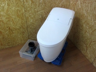 相模原市にて リクシル 一体型トイレ DT-BL113G-6L BC-BL10S を店頭買取しました