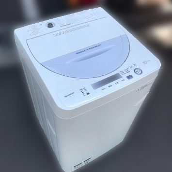 大和市にて シャープ 全自動洗濯機 ES-GE5A-V を出張買取しました