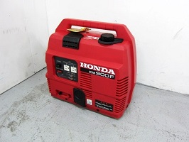 小平市にて HONDA エンジン発電機 EM900F を店頭買取しました