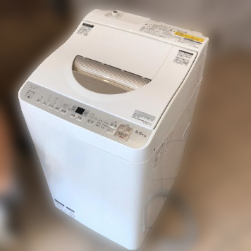 目黒区にて シャープ 全自動洗濯機 ES-TX5B を出張買取しました
