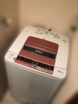 川崎市麻生区にて 日立 全自動洗濯機 BW-7TV を出張買取しました