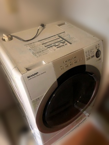 川崎市にて シャープ ドラム式洗濯乾燥機 ES-S70 を出張買取致しました