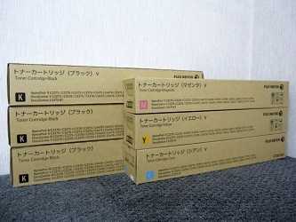 小平市にて 富士ゼロックス 純正トナー CT201360 CT201361 6個 を店頭買取しました