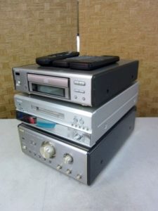 デノン CDプレーヤー DCD-7.5E MDデッキ DMD-201SA アンプ PMA-9.5