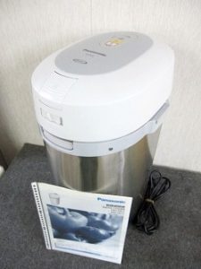 横浜市西区にて パナソニック 家庭用生ごみ処理機 MS-N53-S を出張買取致しました