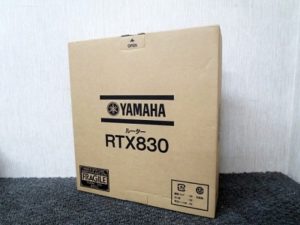 ヤマハ ギガアクセスVPNルーター RTX830