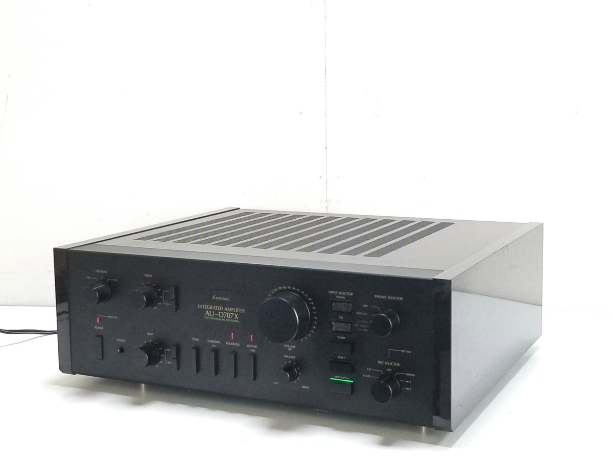 鎌倉市にてSANSUI AU-D707X プリメインアンプを出張買取しました