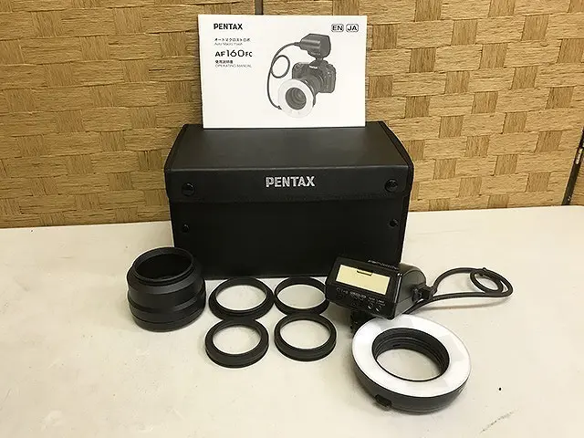 神奈川県 横浜市 中区にて PENTAX/ペンタックス オートマクロストロボ AF160FC を出張買取しました