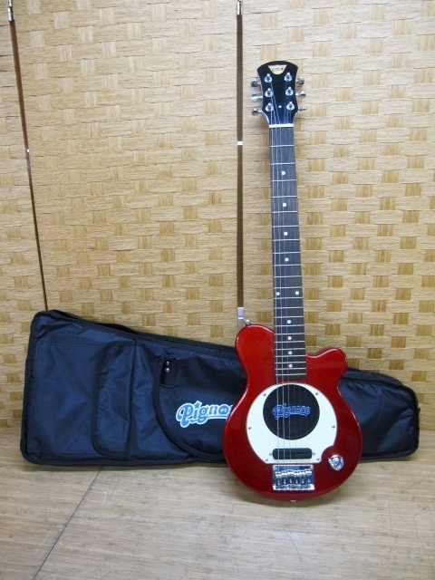八王子市にて PIGNOSE（ピグノーズ）アンプ内臓エレキギター ケース付き を店頭買取致しました。