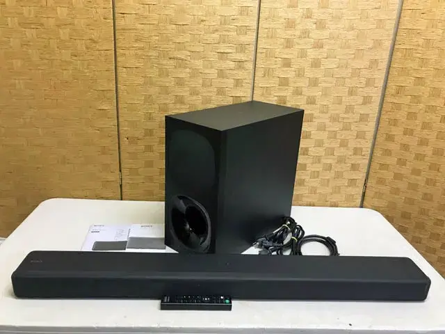 東京都 大田区にて SONY サウンドバー HT-G700+サブウーファー SA