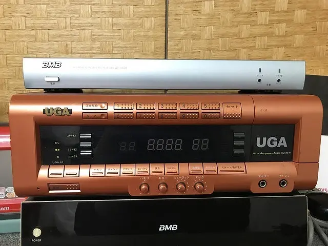 神奈川県　横浜市にて UGA 業務用 通信カラオケ UGA-01 BMBアンプ を出張買取しました