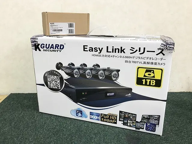 未開封 KGUARD/ケーガード Easy Link 防犯用 デジタルビデオレコーダー