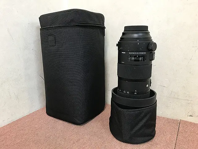 東京都 世田谷区にて SIGMA カメラ 望遠レンズ 150-600mm F5-6.3 DG を出張買取しました