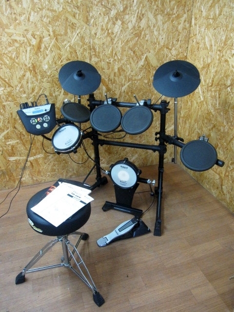 東京都 町田市にて ローランド 電子ドラムセット V-Drums TD-6V を出張買取しました