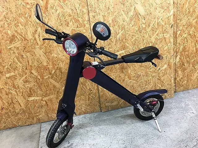 神奈川県 横浜市 中区にて UPQ BIKE ME01 折りたたみ 電動バイク e-bike を出張買取しました