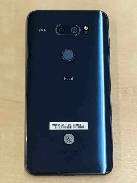 LG isai V30+ LGV35 128GB Android スマートフォン KDDI