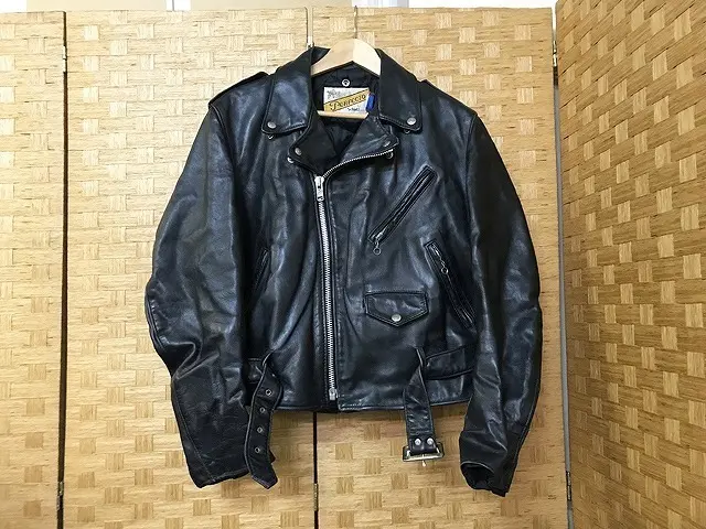 Schott ショット ダブルライダース ジャケット ブラックレザー