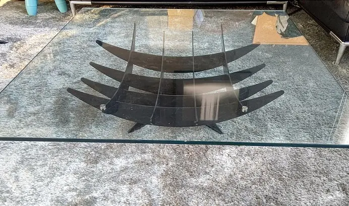 東京都 杉並区にて cattelan italia/カッテラン アトラス ガラステーブル を出張買取しました