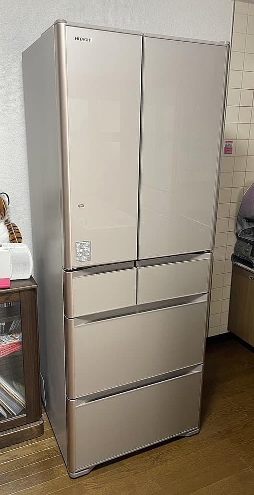東京都 練馬区にて 日立 冷蔵庫 R-XG4800G 2017年製 を出張買取しました