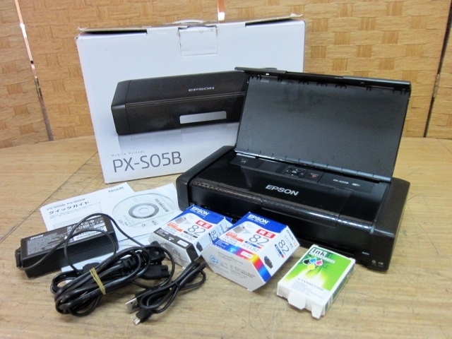 エプソン モバイルプリンター インクジェット PX-S05B B581A