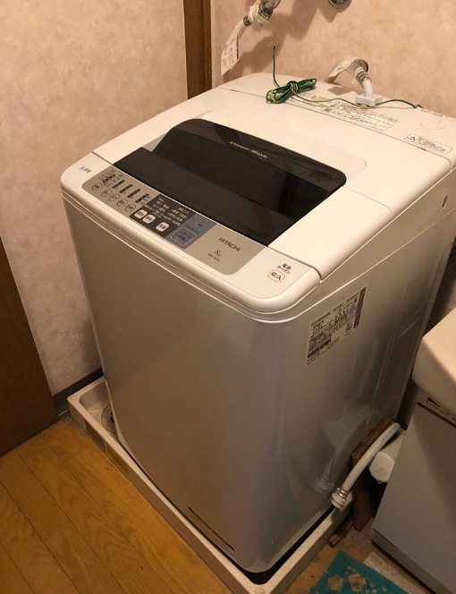 洗濯機 日立 NW-80B 2018年製