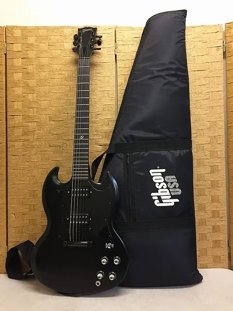 神奈川県 横浜市 西区にて Gibson USA/ギブソン SG エレキギター 2000年限定モデル Gothic Satin を出張買取しました