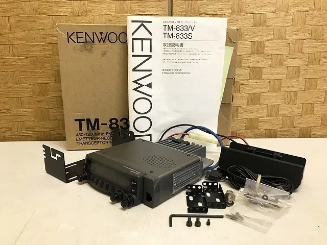 大阪市より KENWOOD/ケンウッド 無線機 トランシーバー TM-833V を宅配買取しました