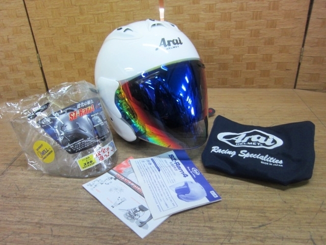 神奈川県 相模原市にて  Arai ヘルメット M2015 SZ-Ram4 を店頭買取しました