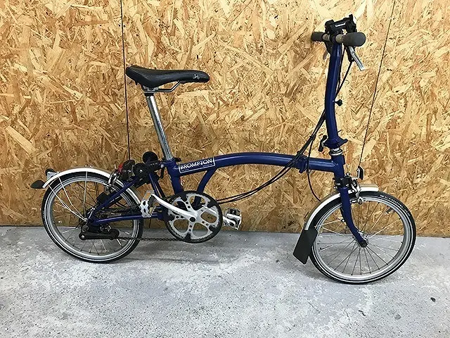 神奈川県 横浜市 港北区にて BROMPTON/ブロンプトン 折りたたみ自転車 REGULAR を出張買取しました