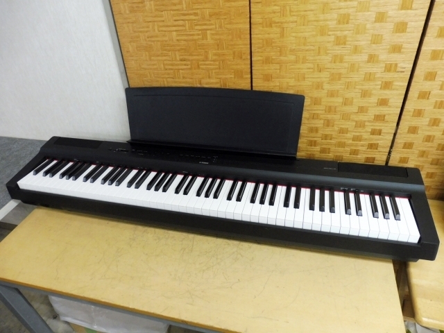 東京都 世田谷区にて ヤマハ 電子ピアノ P-125 2019年製 を出張買取致しました