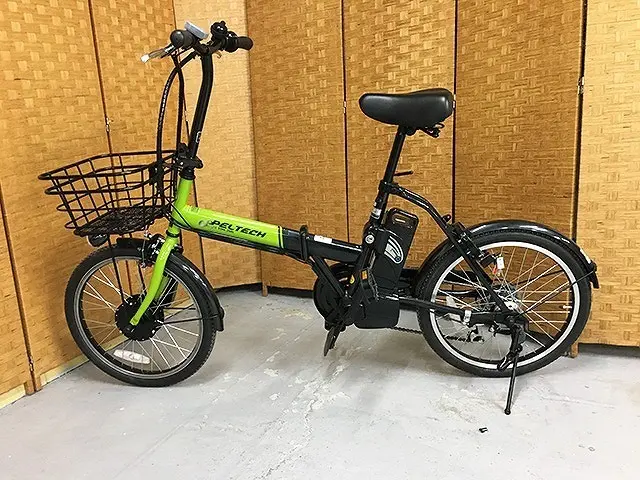 東京都 八王子市にて PELTECH 折りたたみ 電動自転車 ミニベロタイプ TDN-208L を店頭買取しました