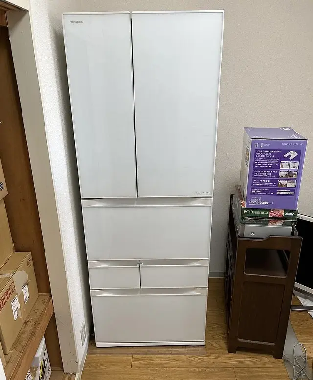 神奈川県 横浜市にて 東芝 冷蔵庫 GR-G51FXV 2014年製 を出張買取しました