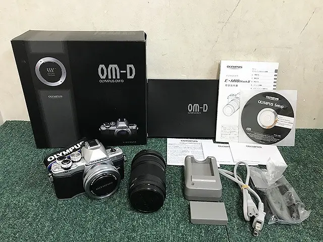 東京都 三鷹市にて OLYMPUS デジタル一眼レフカメラ OM-D E-M10Ⅱ レンズセット を出張買取しました