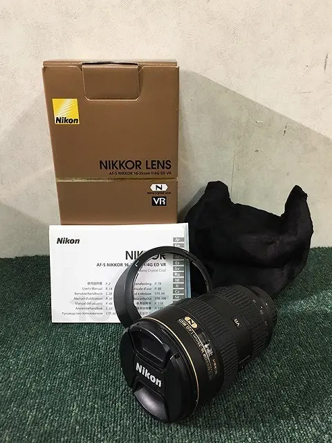 東京都 港区にて Nikon カメラレンズ NIKKOR LENS 16-35mm f/4G ED VR を出張買取しました