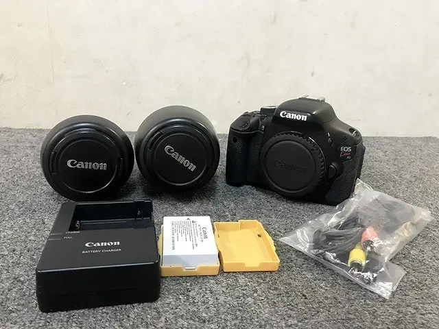 横浜市 青葉区にて Canon デジタル一眼レフカメラ EOS Kiss 5 ダブルズームキット を出張買取しました