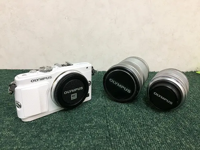 渋谷区にて オリンパス ミラーレス一眼カメラ E-LP6 M レンズセット を出張買取しました